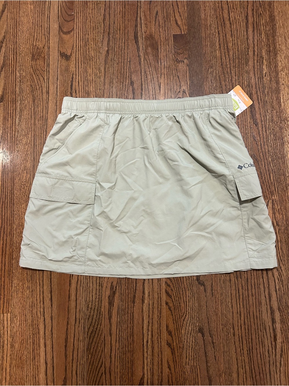Columbia Sandier Omni-Shield Cargo Skirt NWT Women’s Large Khaki Outdoor